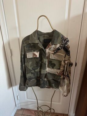 AllSaints Finch Camouflage Jacket
